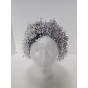 Homemade Black And‎ White Fun Fur Headbands Earmuffs